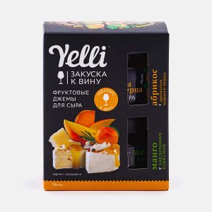 Закуска к вину Йелли джемы д/сыра Абрикос и Манго 100г