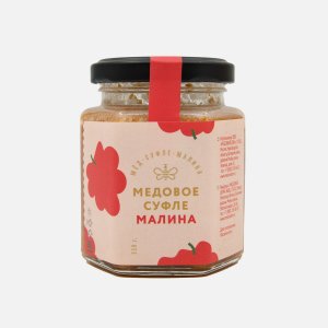 Суфле медовое Медовый дом Малина ст/б 250г