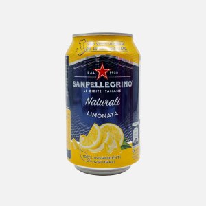 Напиток Санпеллегрино Натурали с соком лимона газ ж/б 0,33л