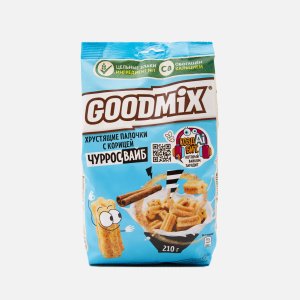 Завтрак Гудмикс готовый хрустящие палочки с корицей 210г