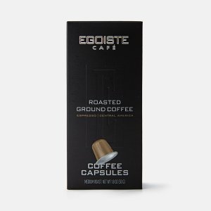 Кофе Эгоист Эспрессо молотый в капсулах 10шт к/к 50г