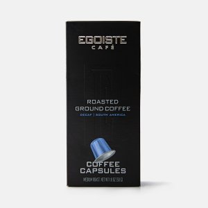 Кофе Эгоист Декаф молотый в капсулах 10шт к/к 50г