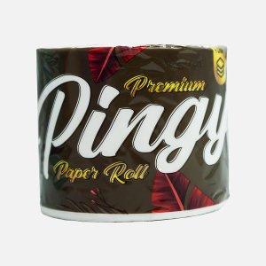 Бумага туалетная Пинги Премиум белая 4сл 42м 1рул