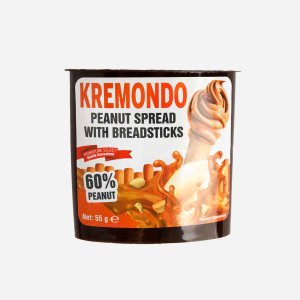Набор Кремондо из пасты арахисовой и хлебных палочек 55г