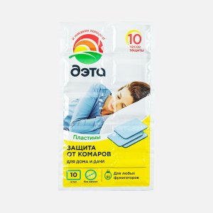 Пластины Дэта Инсекто 10шт 