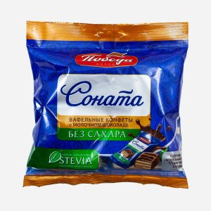 Конфеты Победа Соната вафельные в молоч шок б/сах 150г