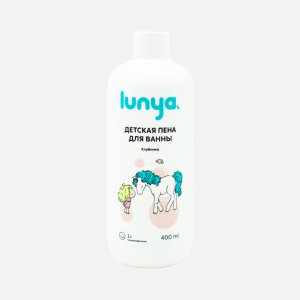 Пена Луня Клубника единорог детская д/ванны 400мл