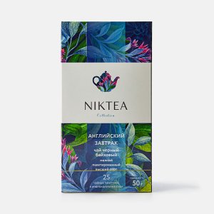Чай Никти Английский завтрак черный 25пак*2г