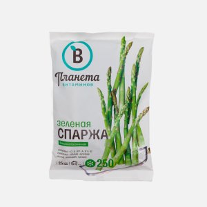 Спаржа Планета Витаминов зеленая с/м пл/пак 250г