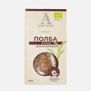 Полба Аривера цельнозерновая крупа к/к 400г