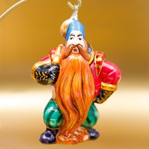 Фигурка Комозья Фэмили Карабас Барабас 12х9х2см стекло 4944Н00