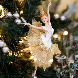 Украшение елоч Балерина Баядерка стекло 12х9,5х17см 248148