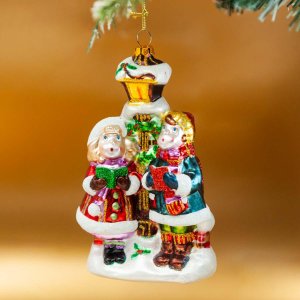 Украшение елочное Холидей Классик Фигурка Дети Рождественская песня