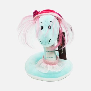 Игрушка мягк МаксиТойз Змейка Минти 24см искусственный мех