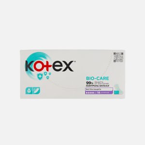 Прокладки Котекс Био-Кэа длинные ежедневные 18шт