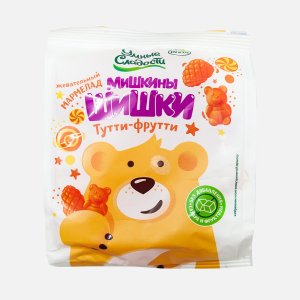 Мармелад Умные сладости Мишкины шишки вкус тутти-фрутти жеват 150г
