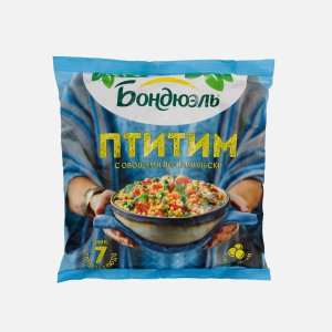 Смесь Бондюэль Птитим овощная с/м 400г