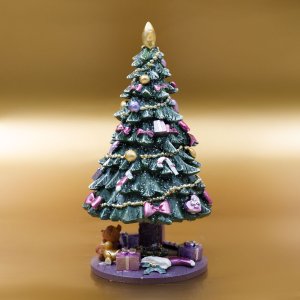 Фигурка декор Елочка муз/движ L13 W13 H23см полимер