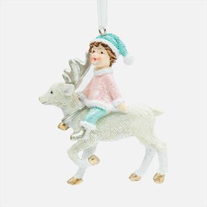 Фигурка декор Ребенок L7 W3,5 H8,5см полимер