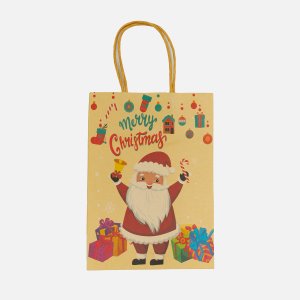 Пакет подарочный L15 W8 H21см 4в бумага