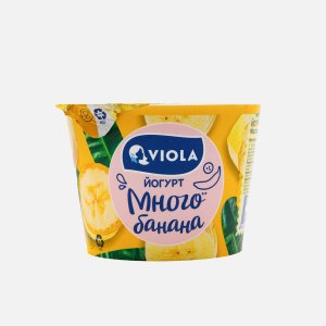 Йогурт Виола Вери Берри с бананам 2.6% пл/ст 180г