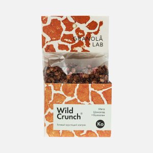 Гранола Вайлд Кранч Шоколад/мята+коллаген к/к 260г