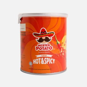 Чипсы Мистер Потато с острым и пряным вкусом туба 40г