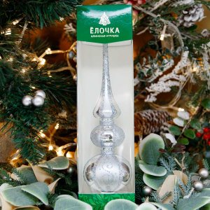 Украшение Верхушка Романс 27,5см стекло С2047