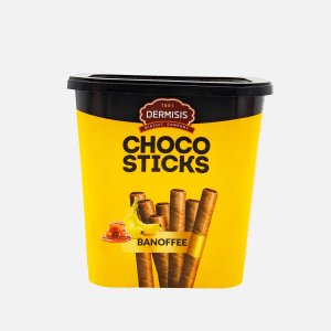 Трубочки Дермисис вафельные с бананово-шоколадной начинкой 310г