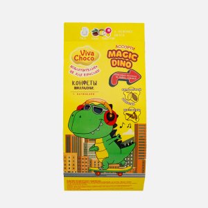 Конфеты Вива Чоко Дино шоколадные 100г
