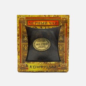 Чай Конфуций Эрл Грей черн премиум с аром бергамота/цедрой ст/б 75г