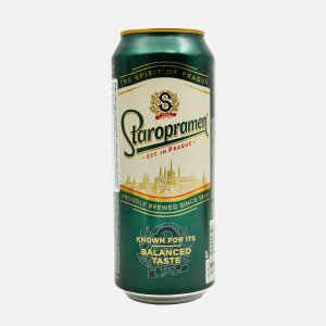 Пиво Старопрамен Премиум свет фильтр паст 5% ж/б 0,5л