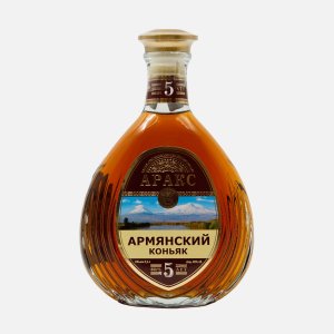 Коньяк Аракс Армянский 5 лет орд 40% ст/б 0,5л
