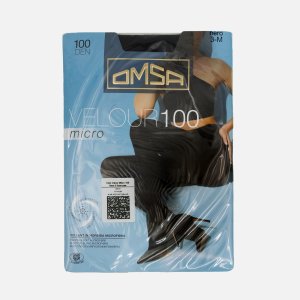 Колготки Омса Велюр Микро 100ден Неро 3