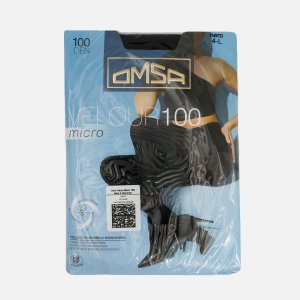 Колготки Омса Велюр Микро 100ден Неро 4