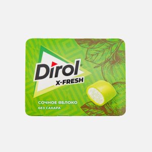 Жевательная резинка Дирол X-Фреш Сочное яблоко 16г