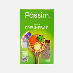 Крупа Пассим гречневая Алтайская органическая 500г
