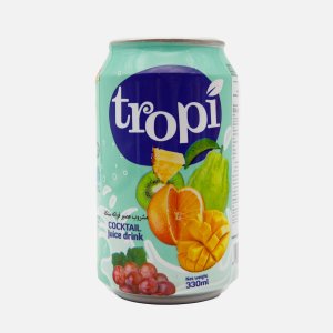 Напиток Тропи с соком ананаса/гуавы/апельсина ж/б 330мл