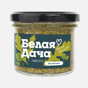 Соус Белая Дача Песто из руколы и шпината ст/б 90г