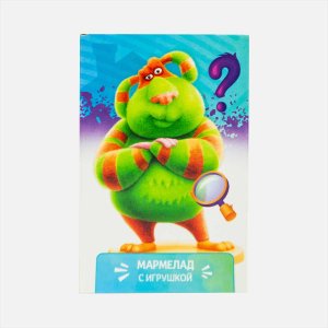 Мармелад Конфитрейд Детектив Финник с игрушкой к/к 10г