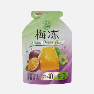 Желе Лиулиумей Зеленая слива и маракуйя фруктовое 120г