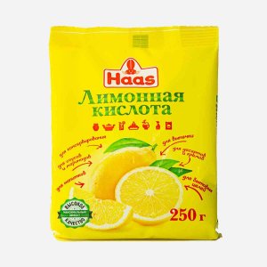 Лимонная кислота Хаас 250г 