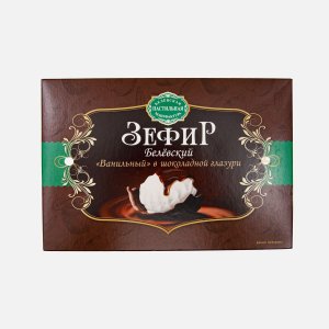 Зефир Белевская пастильная мануфактура ванильный в шоколаде 250г