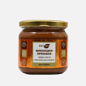Крем-паста Вастэко шоколадно-ореховая с маслом ГХИ и полбой без сахара 360г