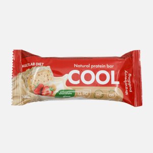 Батончик Культлаб Диет Кул Клубничный пудинг глазированный 50г