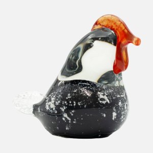 Фигурка Эвис Курочка-1 декор микс гутная работа 10см стекло