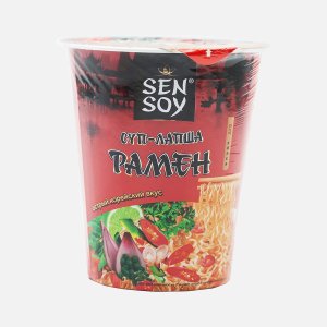 Суп-лапша Сэн Сой Острый Рамен карт/ст 65г