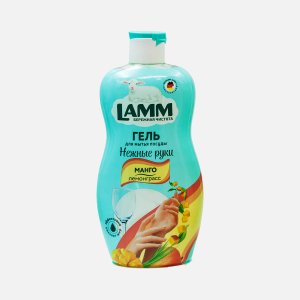 Гель Ламм Манго и лемонграсс д/посуды 450мл