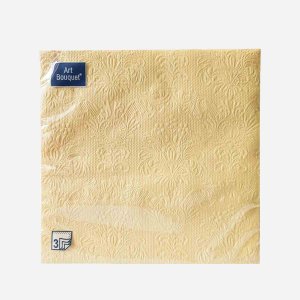 Салфетки Арт букет Барокко Ванильный бум 33*33см 3сл 16лист