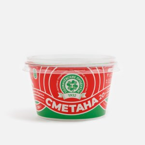 Сметана Толмачевские продукты 20% пл/ст 180г